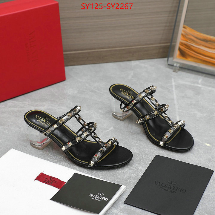 Women Shoes-Valentino replica 2023 perfect luxury ID: SY2267 $: 125USD