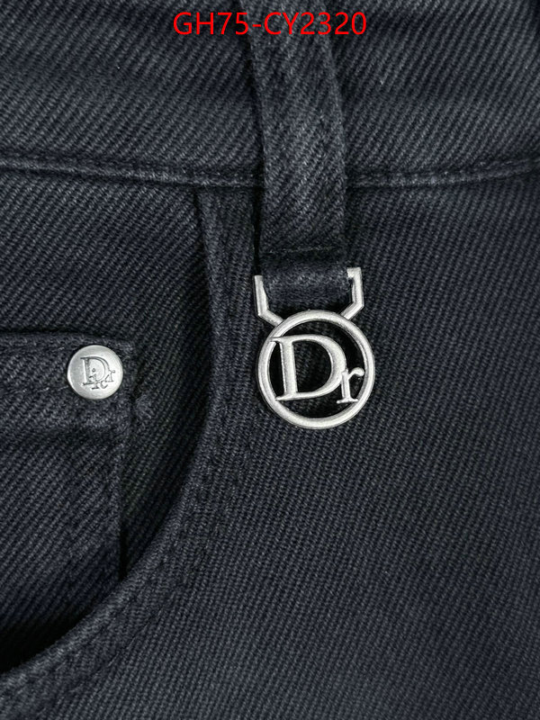 Clothing-Dior fake designer ID: CY2320 $: 75USD