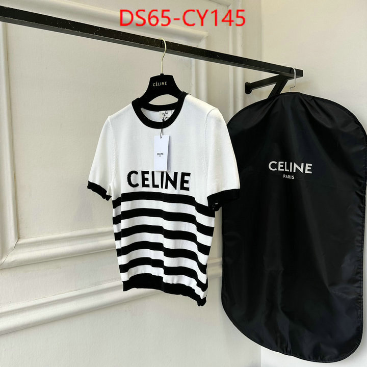 Clothing-Celine,2023 perfect replica designer ID: CY145,$: 65USD