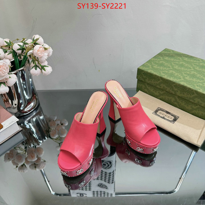 Women Shoes-Gucci shop ID: SY2221 $: 139USD