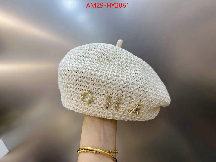 Cap (Hat)-Chanel aaaaa quality replica ID: HY2061 $: 29USD