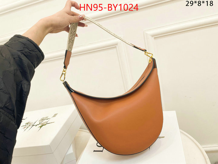 Loewe Bags(4A)-Handbag-,highest product quality ID: BY1024,$: 95USD