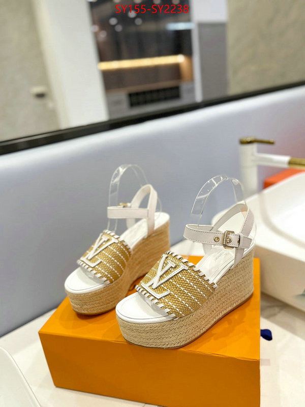 Women Shoes-LV luxury fashion replica designers ID: SY2238 $: 155USD