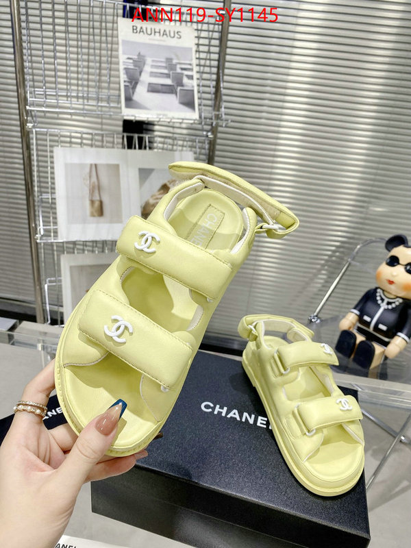 Women Shoes-Chanel,what is a counter quality ID: SY1145,$: 119USD