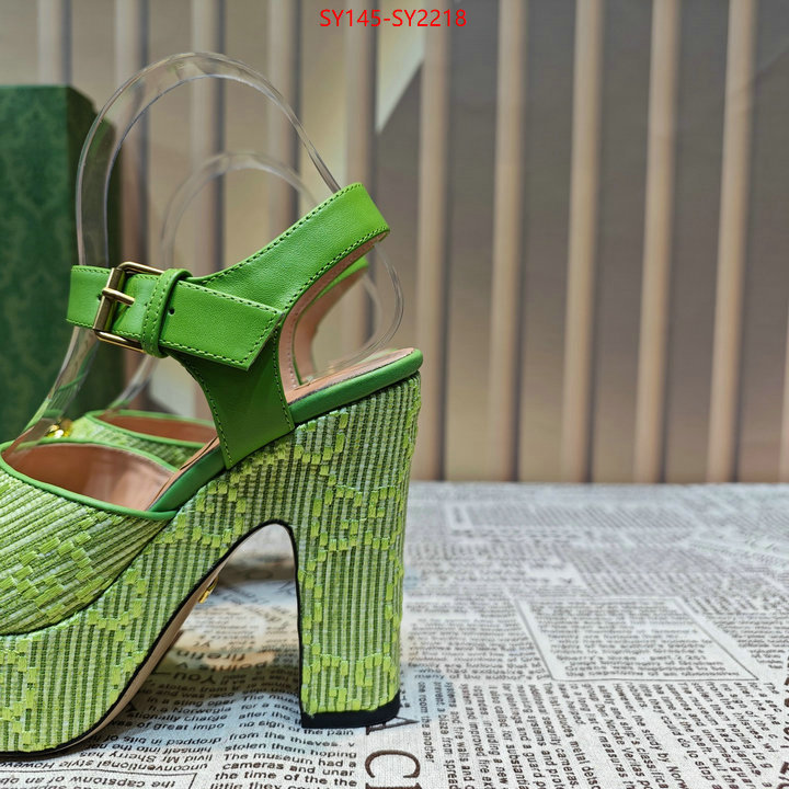 Women Shoes-Gucci buy 1:1 ID: SY2218 $: 145USD