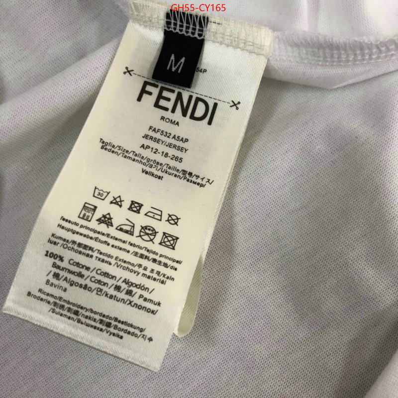 Clothing-Fendi,replica wholesale ID: CY165,$: 55USD