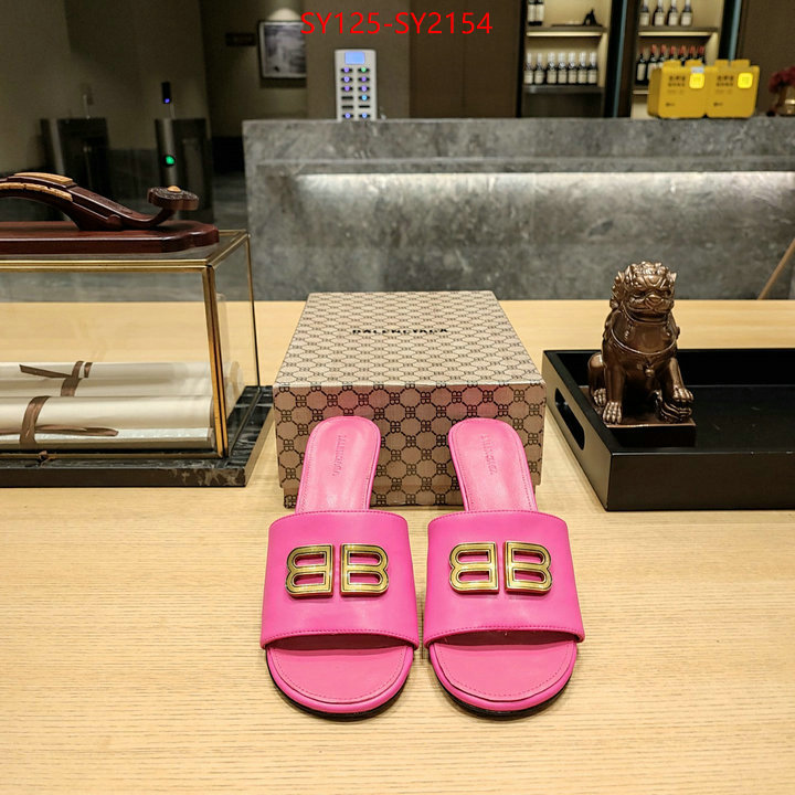 Women Shoes-Balenciaga fake high quality ID: SY2154 $: 125USD