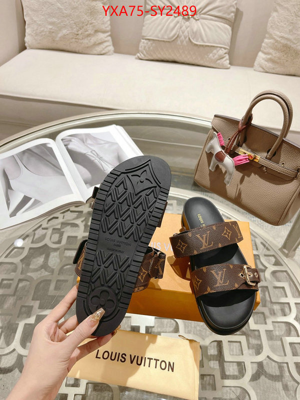 Women Shoes-LV aaaaa class replica ID: SY2489 $: 75USD