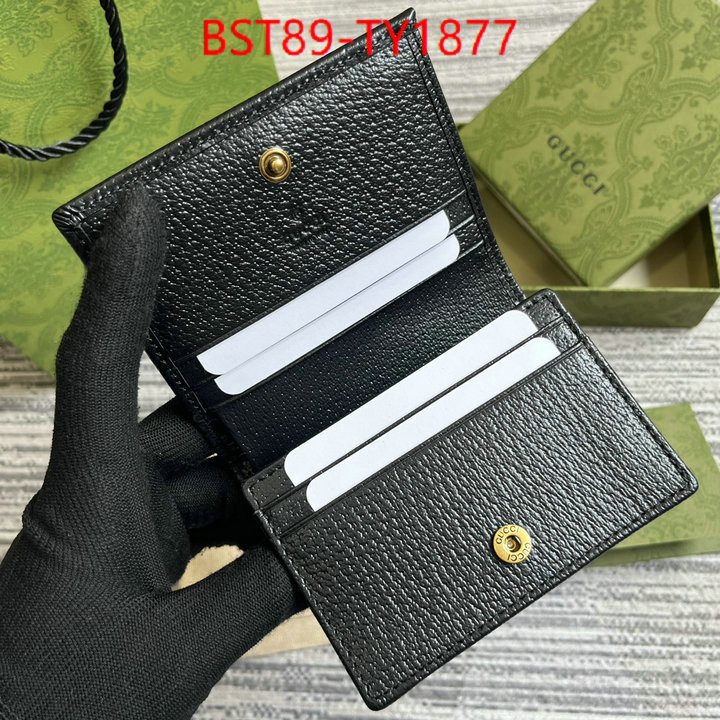 Gucci Bags(TOP)-Wallet- perfect quality designer replica ID: TY1877 $: 89USD