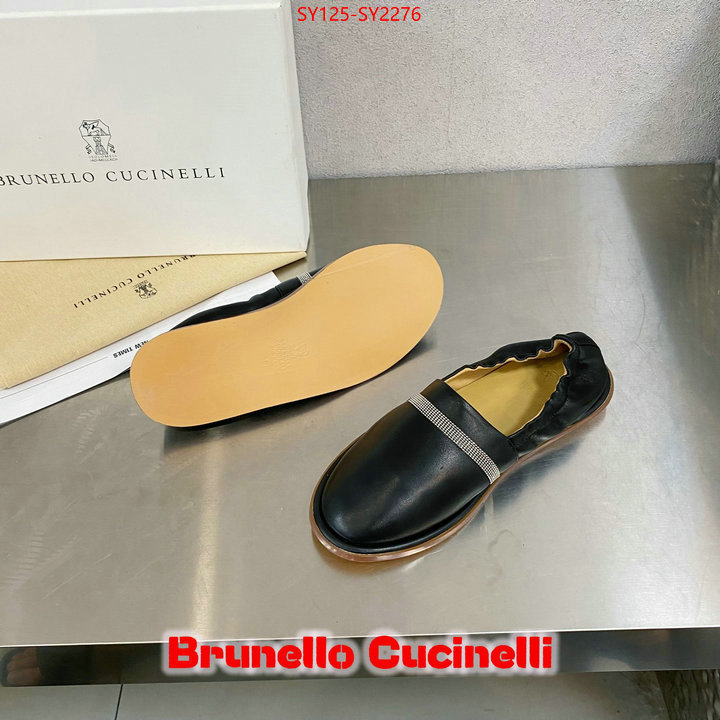 Women Shoes-Brunello cucinelli customize the best replica ID: SY2276 $: 125USD