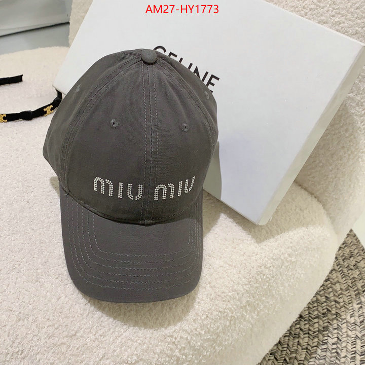 Cap(Hat)-Miu Miu best wholesale replica ID: HY1773 $: 27USD