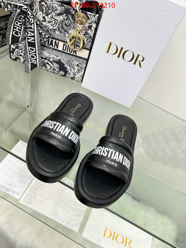 Women Shoes-Dior knockoff highest quality ID: SY2210 $: 109USD