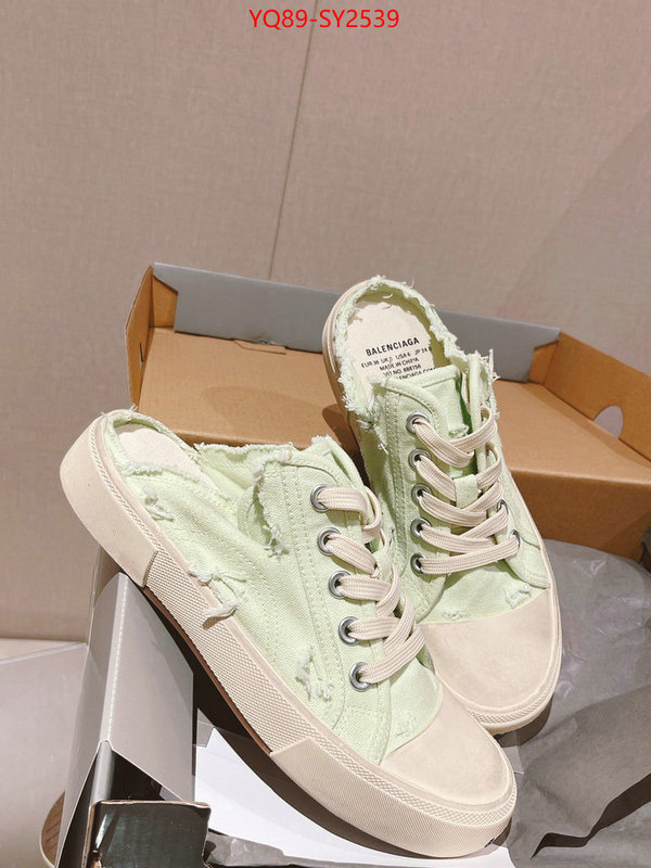 Women Shoes-Balenciaga where can i find ID: SY2539 $: 89USD