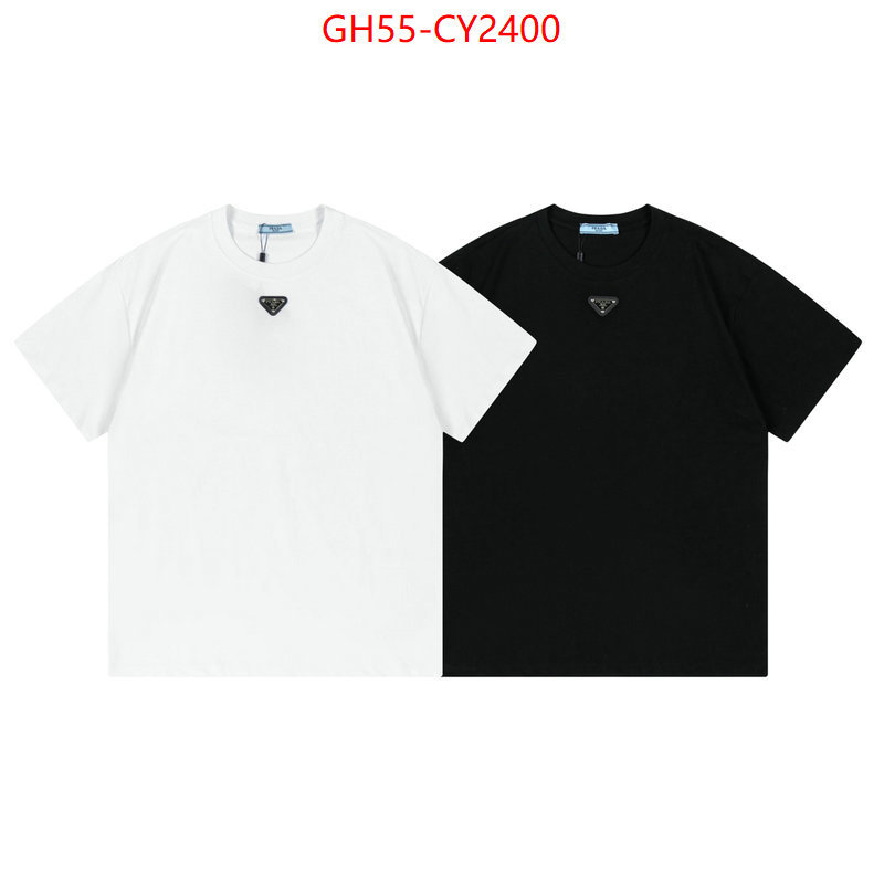 Clothing-Prada high quality happy copy ID: CY2400 $: 55USD