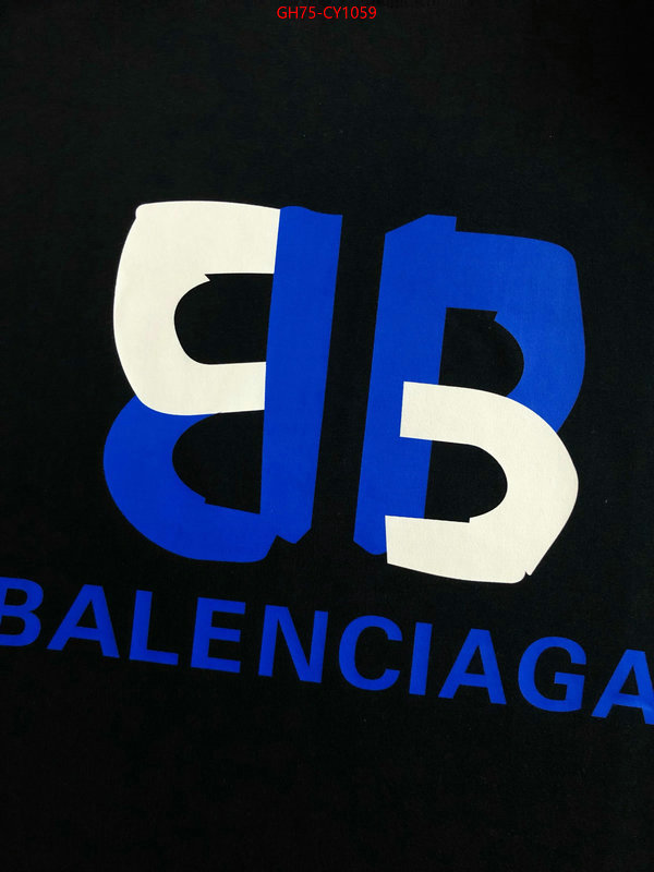 Clothing-Balenciaga,for sale online ID: CY1059,$: 75USD