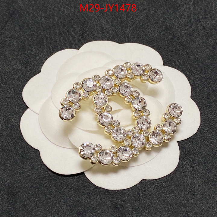 Jewelry-Chanel,replica shop ID: JY1478,$: 29USD