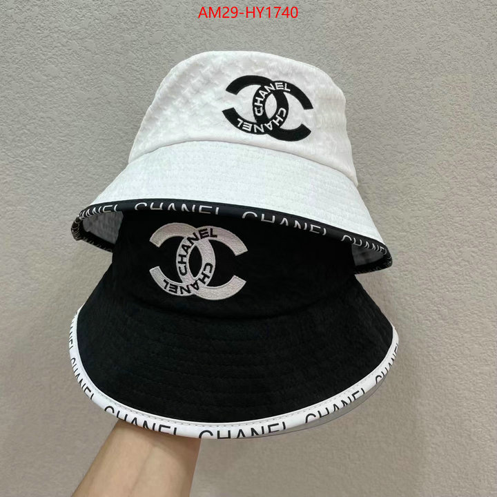 Cap (Hat)-Chanel top perfect fake ID: HY1740 $: 29USD