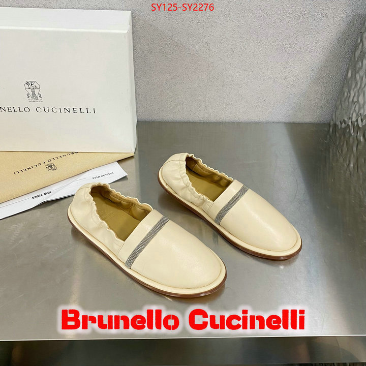 Women Shoes-Brunello cucinelli customize the best replica ID: SY2276 $: 125USD