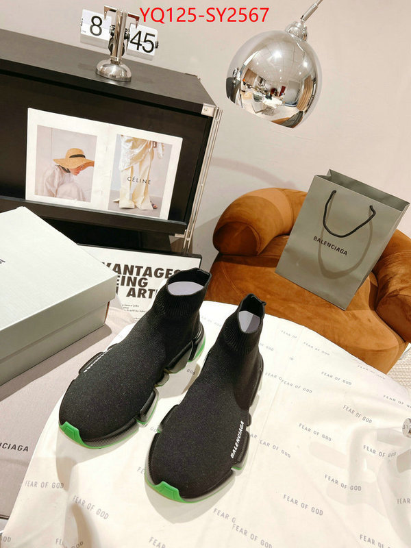 Women Shoes-Balenciaga top perfect fake ID: SY2567 $: 125USD