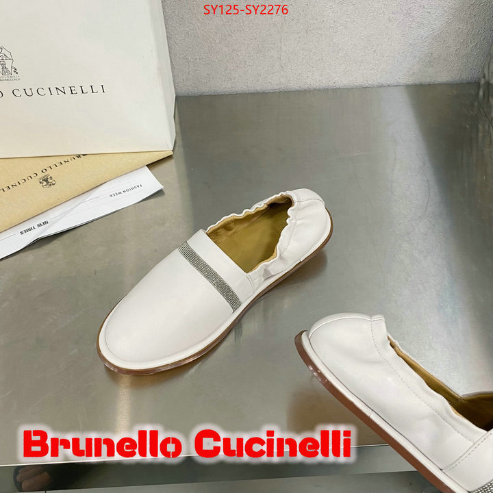 Women Shoes-Brunello cucinelli customize the best replica ID: SY2276 $: 125USD