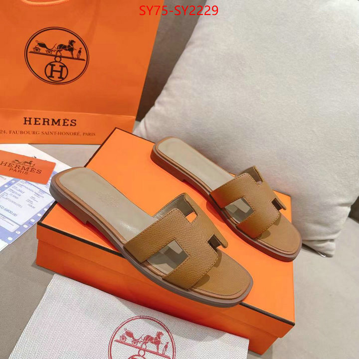 Women Shoes-Hermes best replica new style ID: SY2229 $: 75USD