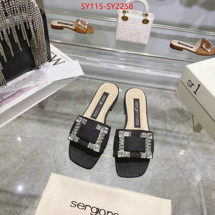 Women Shoes-Sergio Rossi high quality online ID: SY2258 $: 115USD