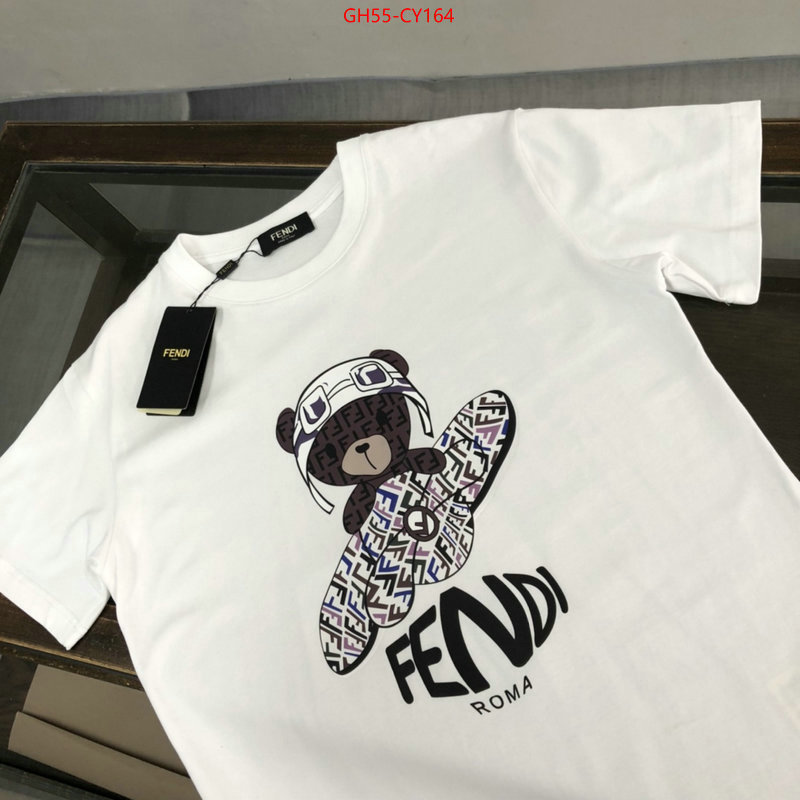 Clothing-Fendi,replica 2023 perfect luxury ID: CY164,$: 55USD