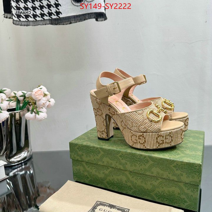 Women Shoes-Gucci wholesale sale ID: SY2222 $: 149USD