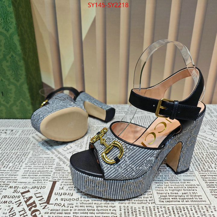 Women Shoes-Gucci buy 1:1 ID: SY2218 $: 145USD