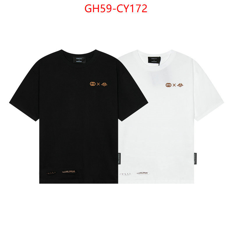 Clothing-Gucci,high-end designer ID: CY172,$: 59USD