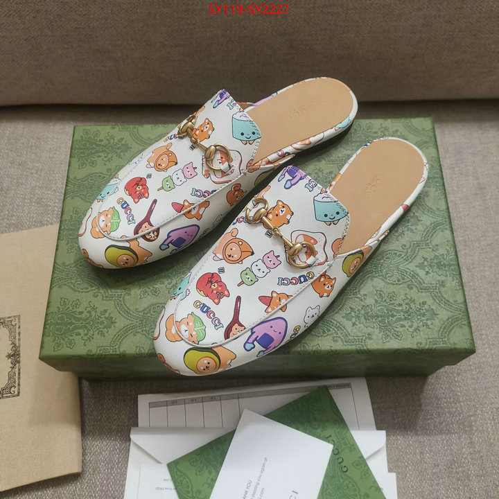 Women Shoes-Gucci fake designer ID: SY2227 $: 119USD