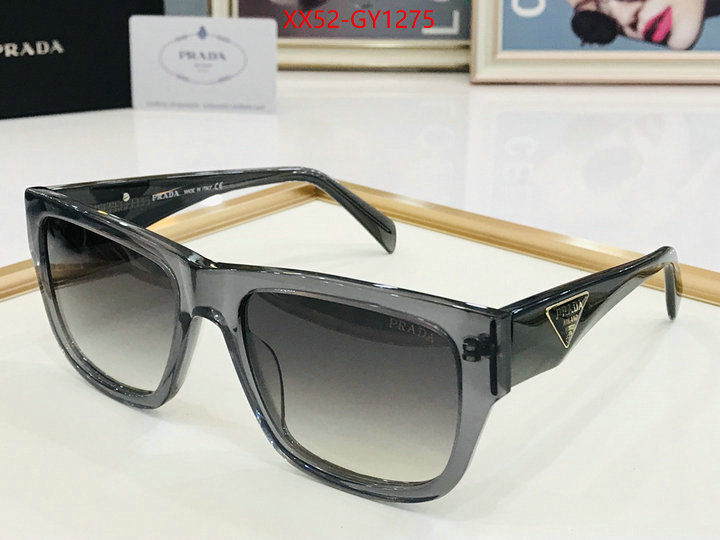 Glasses-Prada,wholesale imitation designer replicas ID: GY1275,$: 52USD