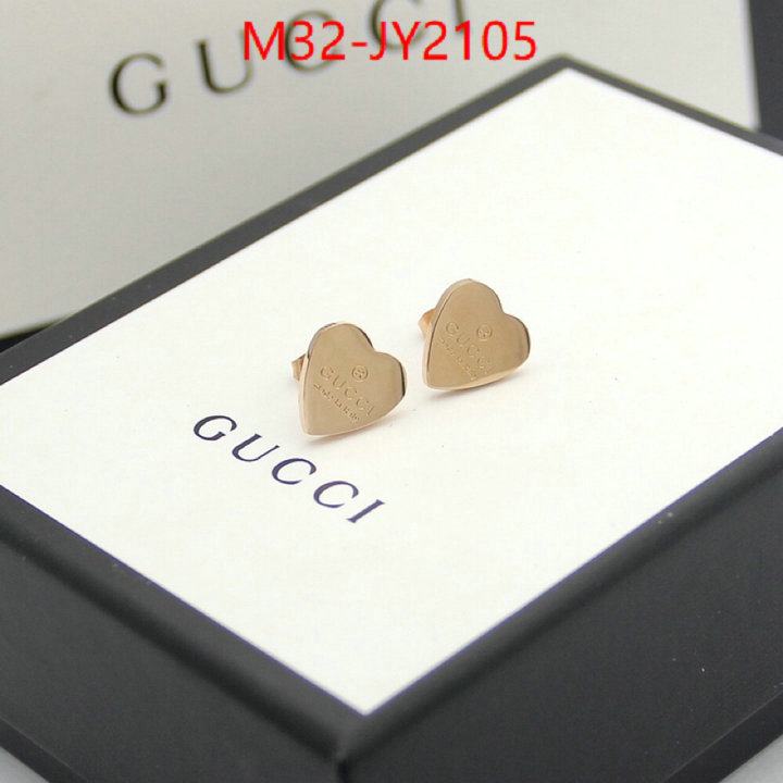 Jewelry-Gucci designer wholesale replica ID: JY2105 $: 32USD