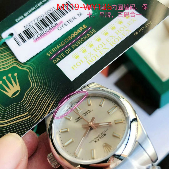 Watch(4A)-Rolex,only sell high-quality ID: WY136,$: 119USD