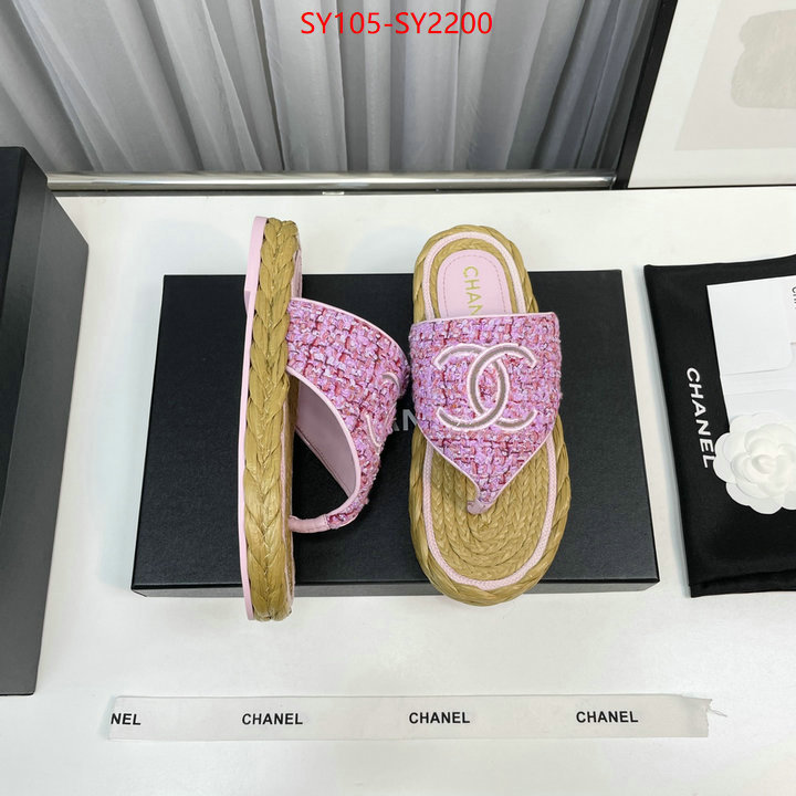 Women Shoes-Chanel replcia cheap from china ID: SY2200 $: 105USD