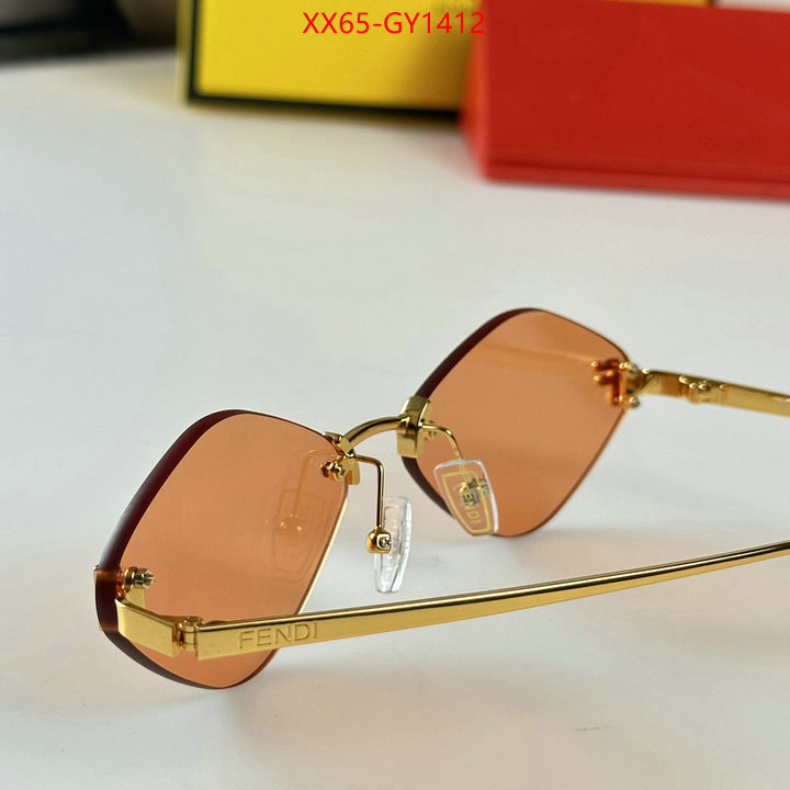 Glasses-Fendi,best quality fake ID: GY1412,$: 65USD