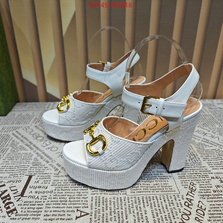 Women Shoes-Gucci buy 1:1 ID: SY2218 $: 145USD