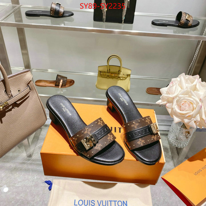 Women Shoes-LV fake designer ID: SY2235 $: 89USD