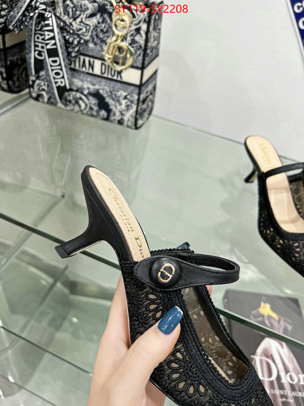 Women Shoes-Dior top quality ID: SY2208 $: 119USD