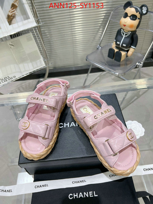 Women Shoes-Chanel,quality replica ID: SY1153,$: 125USD