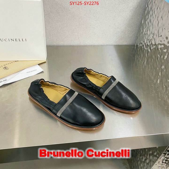 Women Shoes-Brunello cucinelli customize the best replica ID: SY2276 $: 125USD