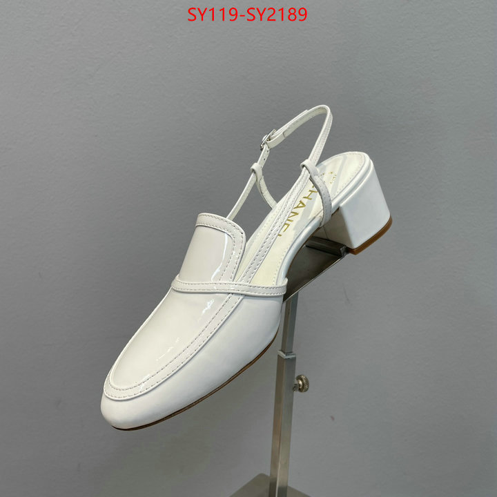 Women Shoes-Chanel top quality ID: SY2189 $: 119USD