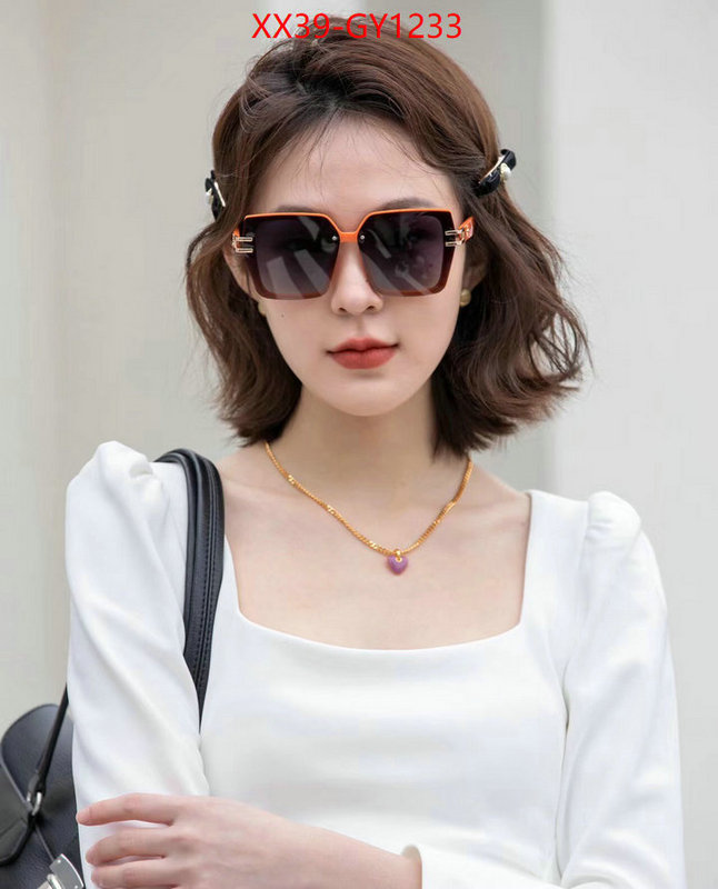 Glasses-Gucci,can you buy knockoff ID: GY1233,$: 39USD