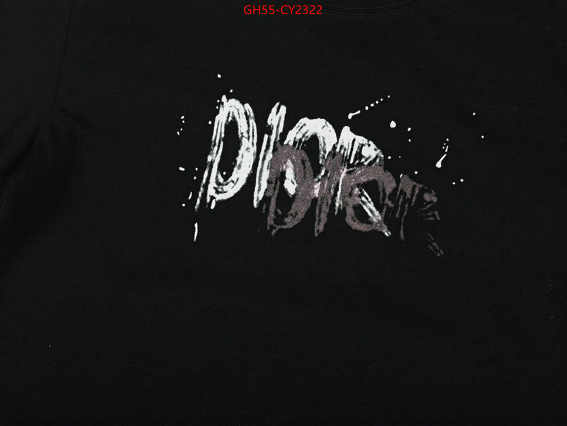 Clothing-Dior quality replica ID: CY2322 $: 55USD