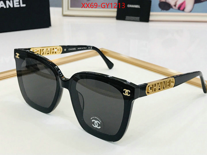 Glasses-Chanel,replica us ID: GY1213,$: 69USD