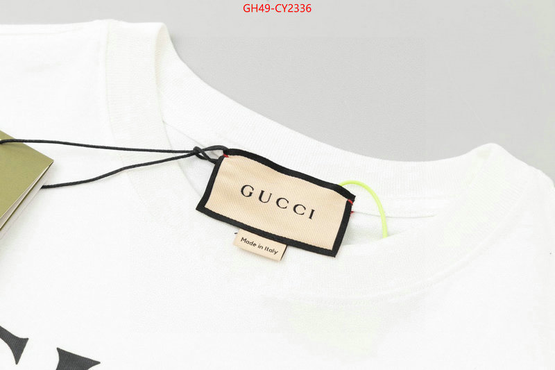 Clothing-Gucci hot sale ID: CY2336 $: 49USD