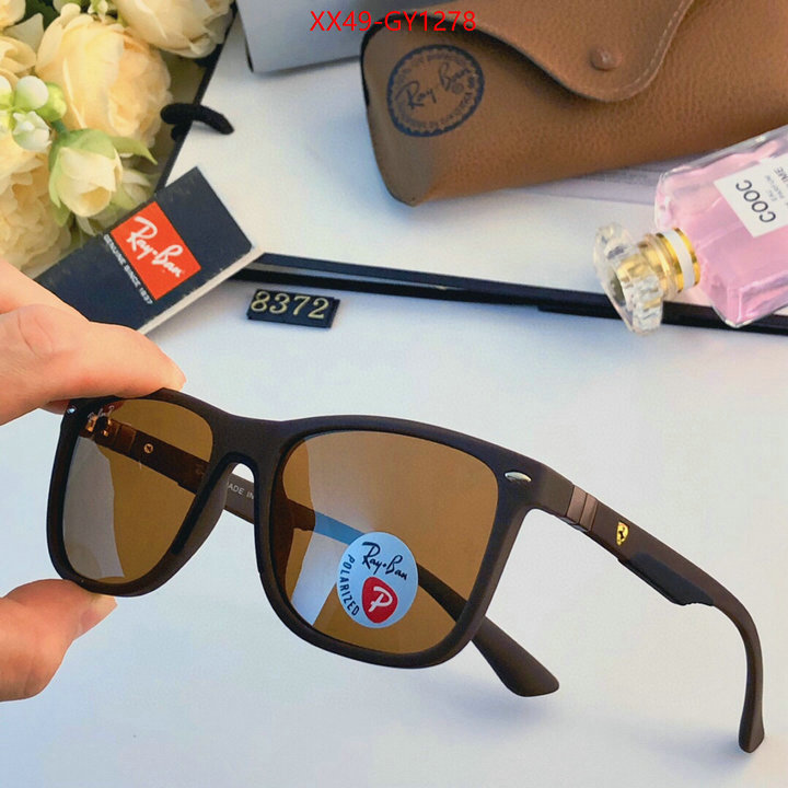 Glasses-RayBan,how to buy replcia ID: GY1278,$: 49USD