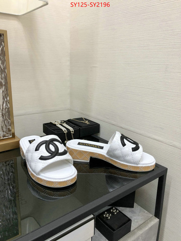 Women Shoes-Chanel where to find the best replicas ID: SY2196 $: 125USD