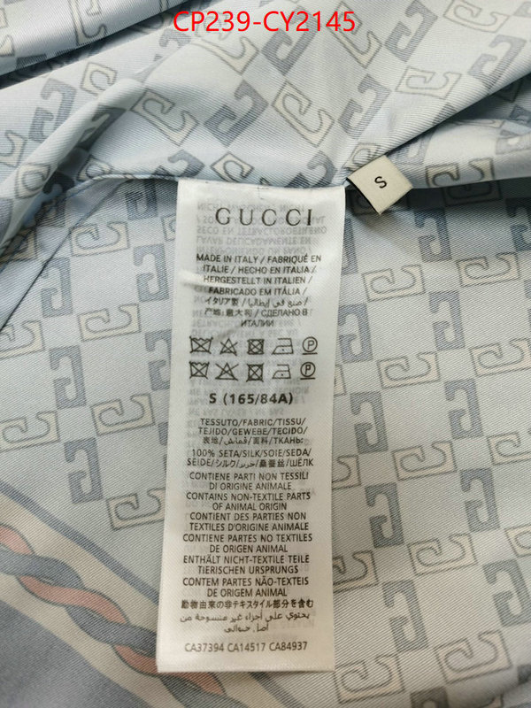 Clothing-Gucci what best replica sellers ID: CY2145