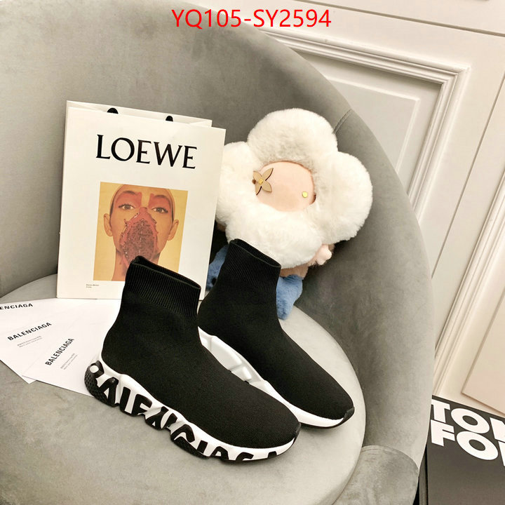 Women Shoes-Balenciaga designer fake ID: SY2594 $: 105USD